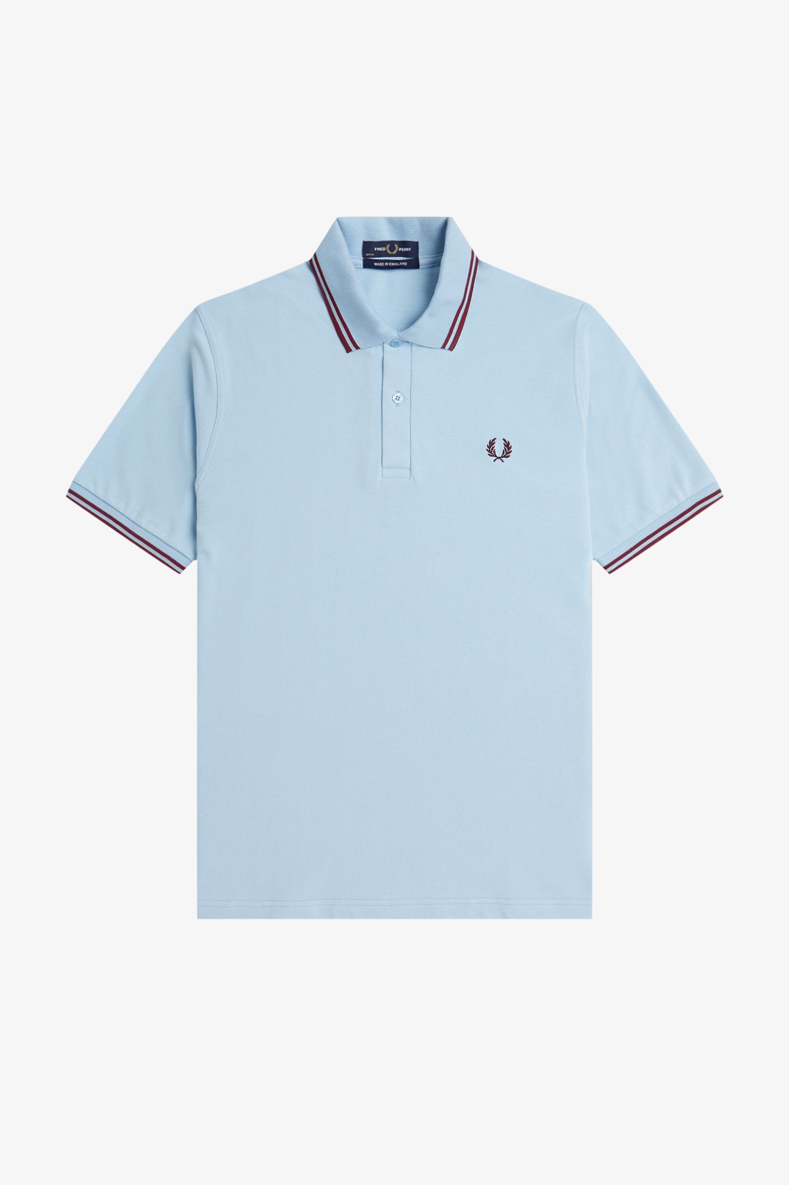 Fred Perry - Polo Originale M12 Con Doppia Riga