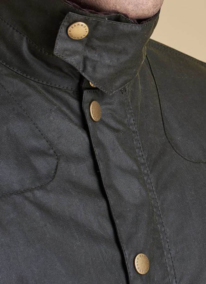 Barbour – Reelin Waxed Cotton Jacket – ModernistShop