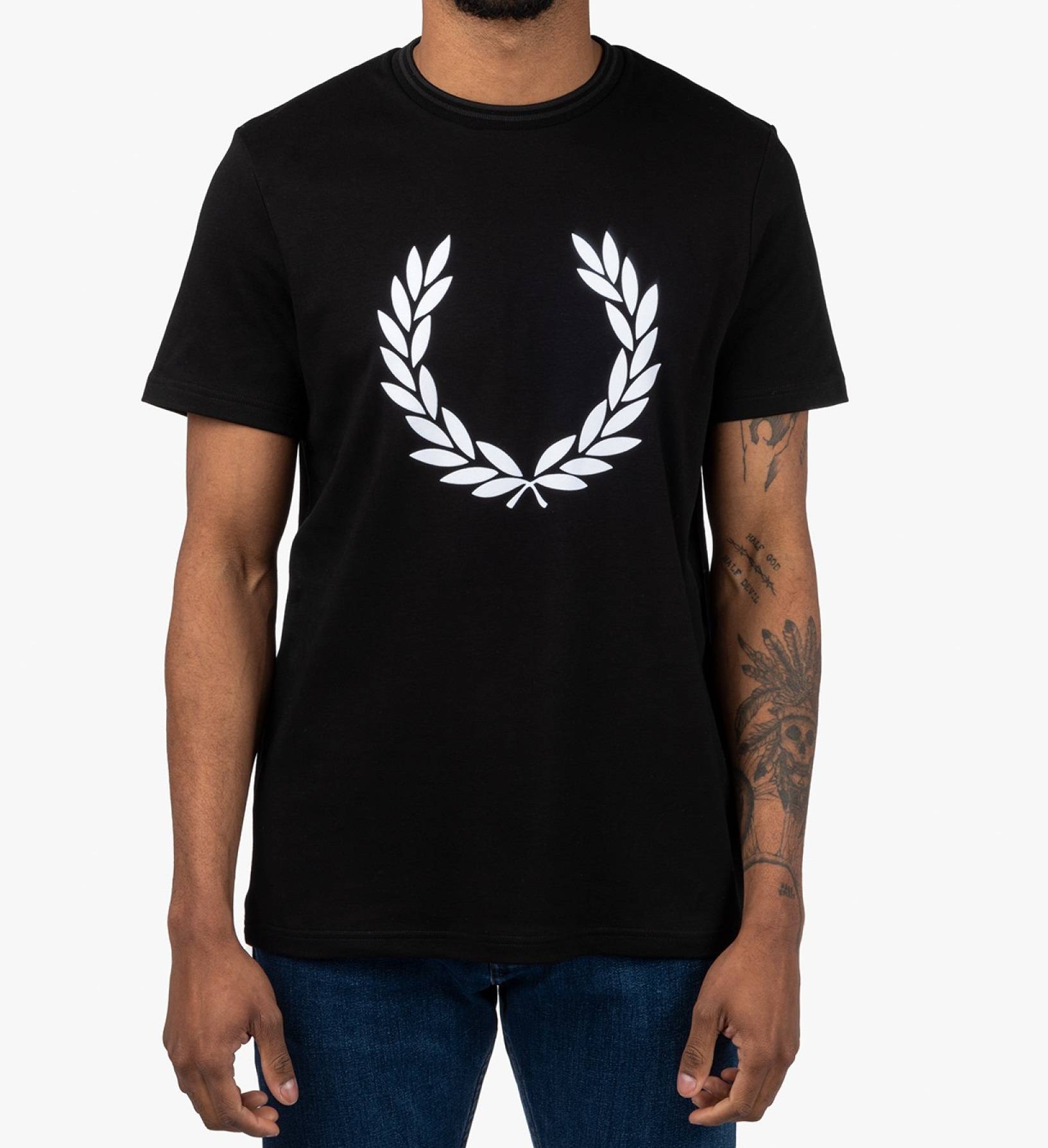 fred perry m2669 black