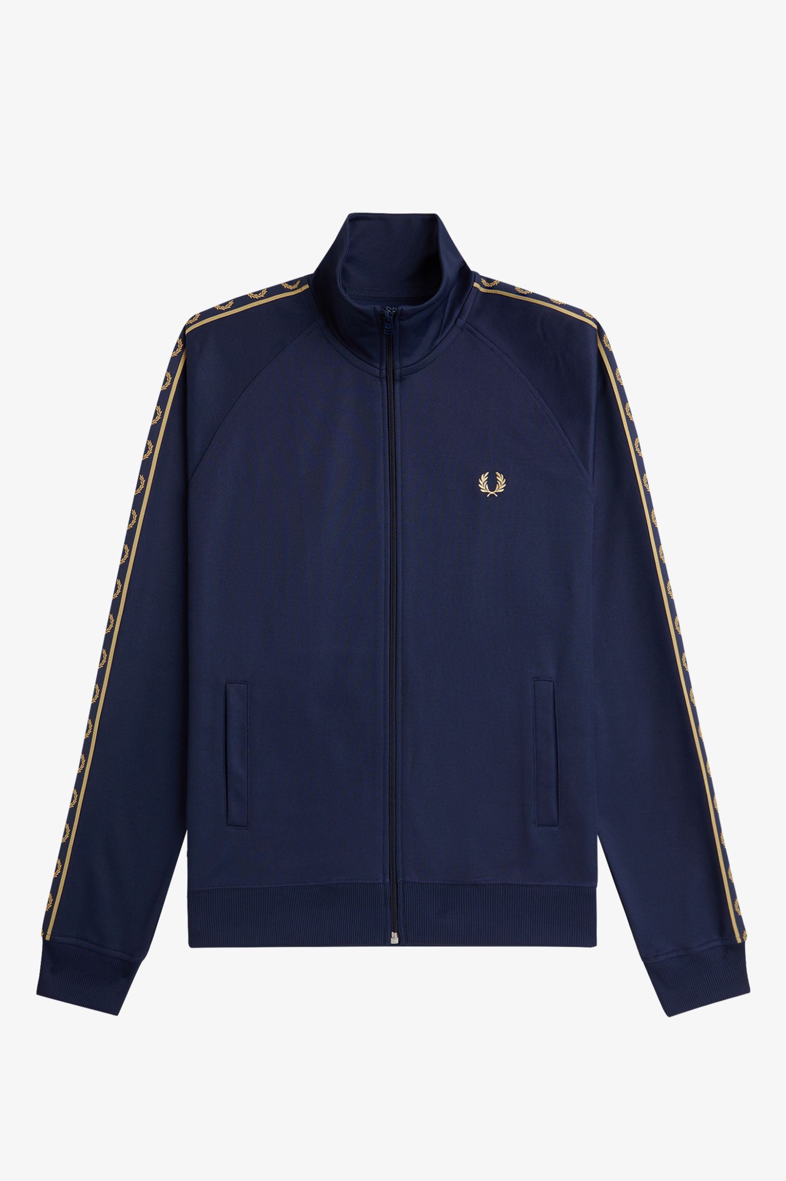 Fred Perry - Tracktop con fettuccia a Contrasto