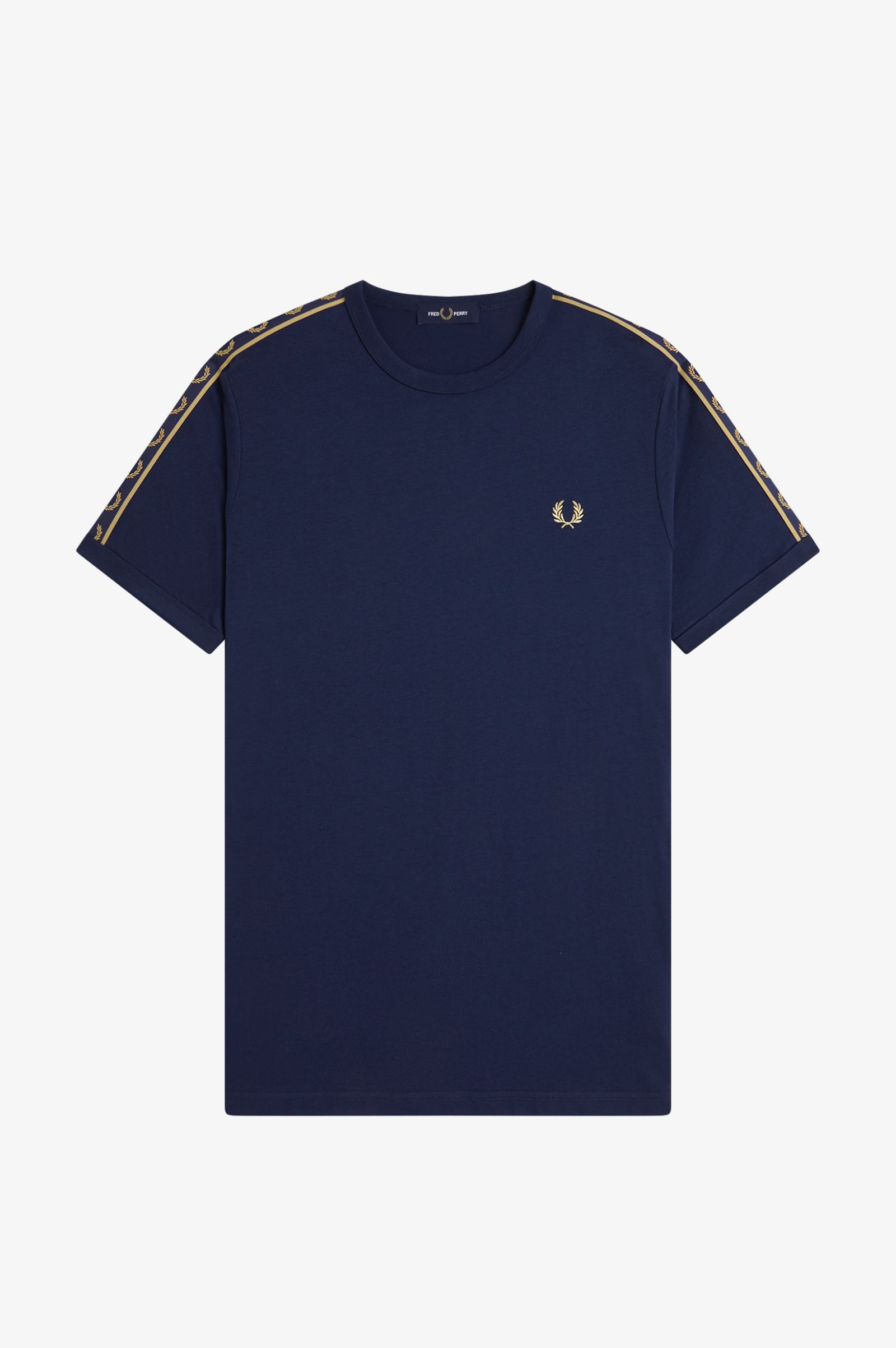 Fred Perry - T-Shirt Ringer Con Fettuccia a Contrasto