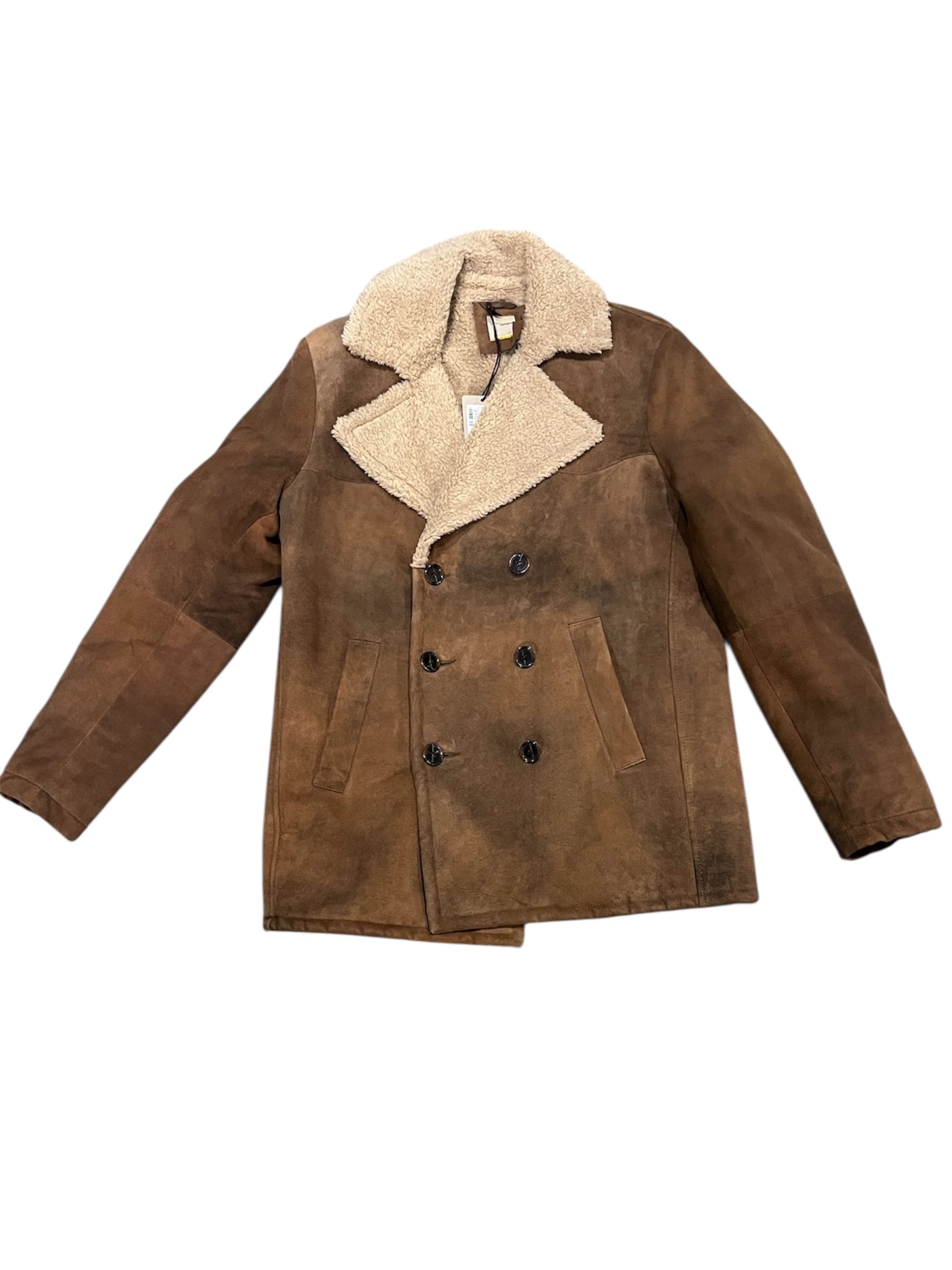 D’Amico – Montone shearling doppiopetto Luca