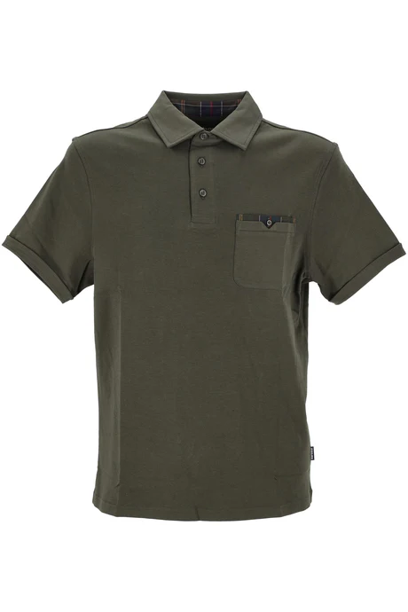 Barbour - Polo Corpatch a maniche corte leggermente aderente