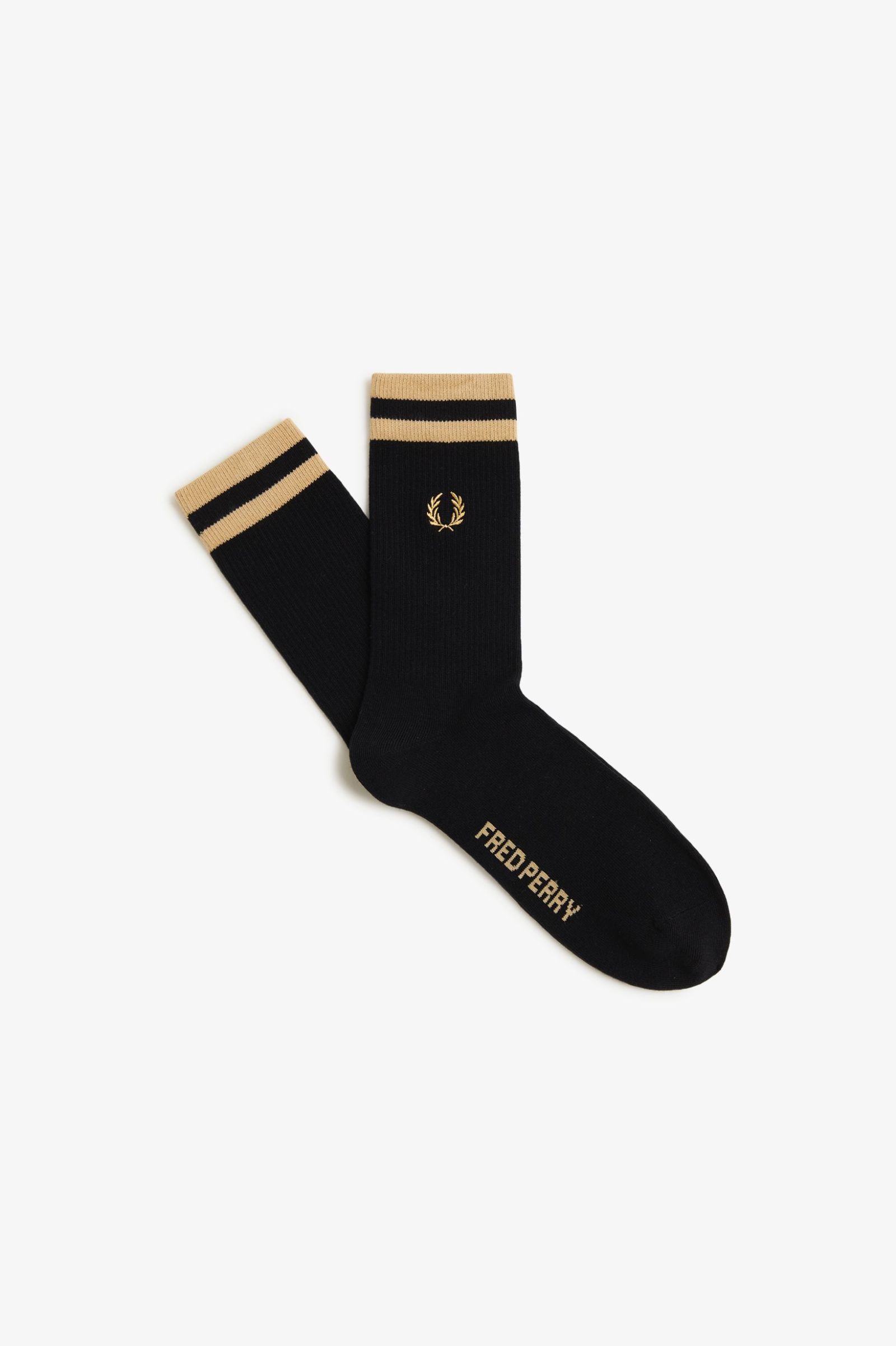 Fred Perry – Calzini sportivi con doppia riga