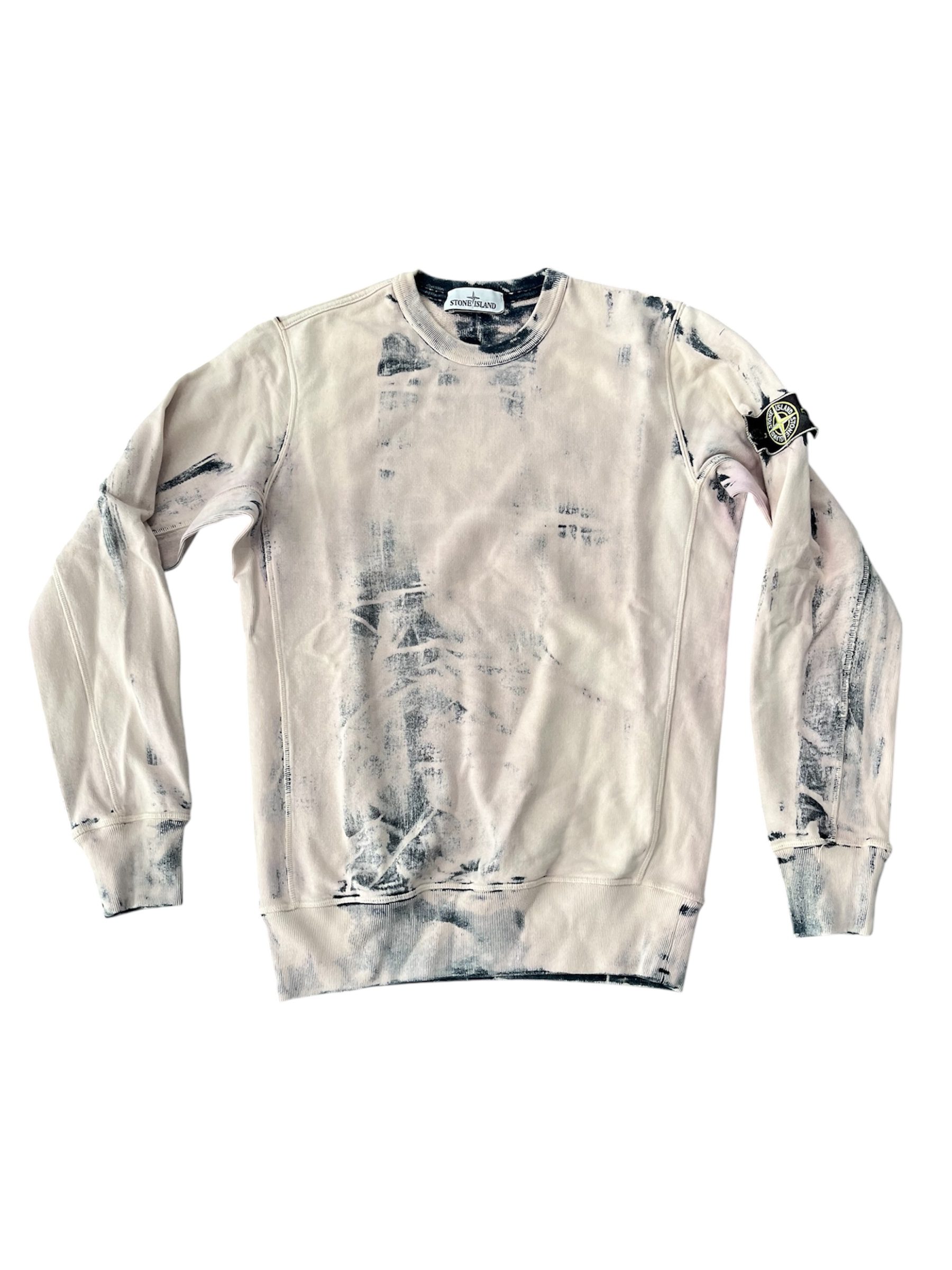 Stone Island - Felpa Hand Corrosion
