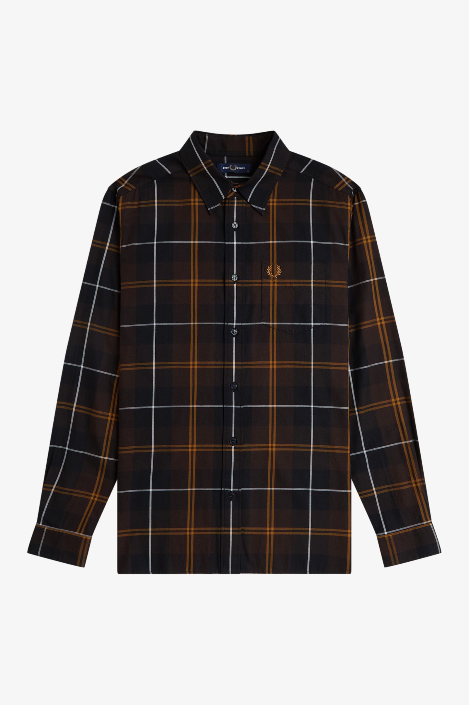 Fred Perry – Camicia in twill tartan